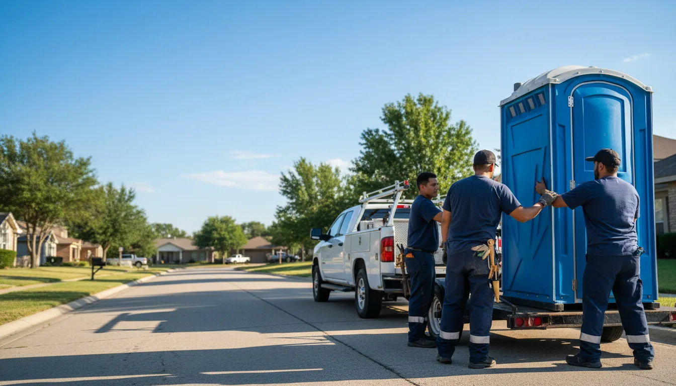 Portable Toilet Rental in Bloomsbury, NJ near me